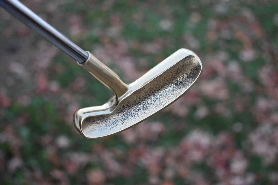 Stunning Gold Custom Arnold Palmer 82045 Putter MILLED Face & Engraved Polished - Image 3 of 4