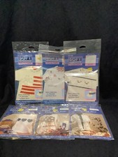 Soft Impressions Embossing Templates Lot Of 6 New