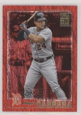 2021 Topps Archives 2001 Topps Red Hot Foil 22/50 Miguel Cabrera #235 1nq6
