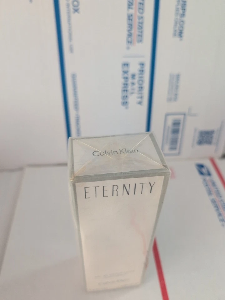 Calvin Klein Eternity Eau De Parfum Spray 3.4oz 100ML Perfume T6#29 Foto 2 de 4