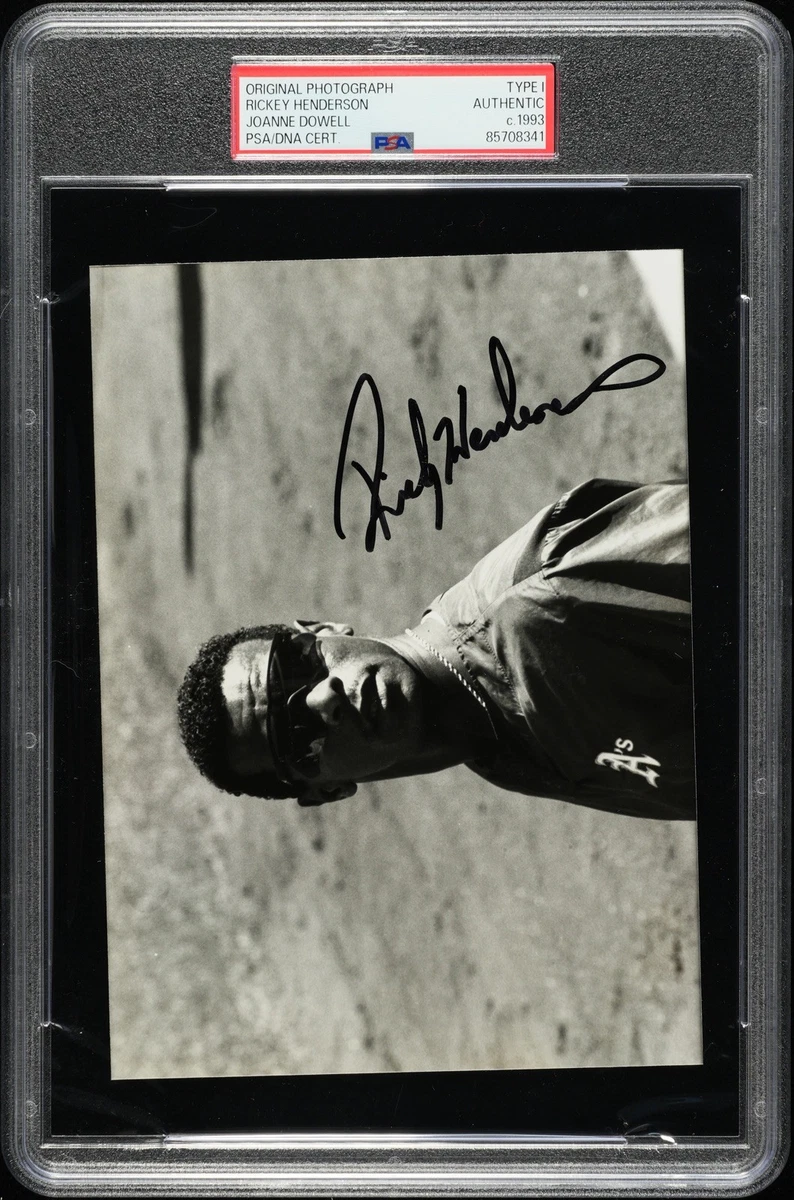 Professional Sports Authenticator (PSA) Rickey Henderson Original