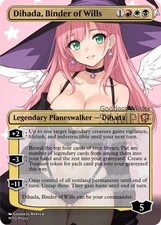 MTG - Dihada, B inder of Wills - Fanart Borderless Style - EDH / Playtest