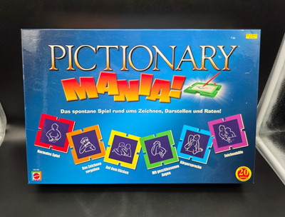 Pictionary Mania! Mattel 2005 vollständig