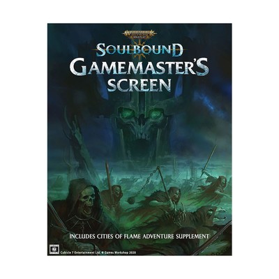 Cubicle7 Warhammer AoS Soulbound Soulbound Gamemaster's Screen Bag SW (New)