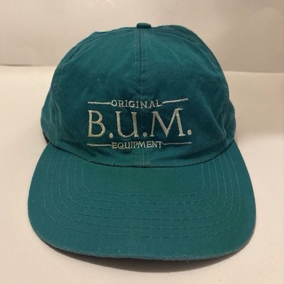 B.U.M. Equipment Teal Baseball Cap Adjustable Men One Size Casual Hat