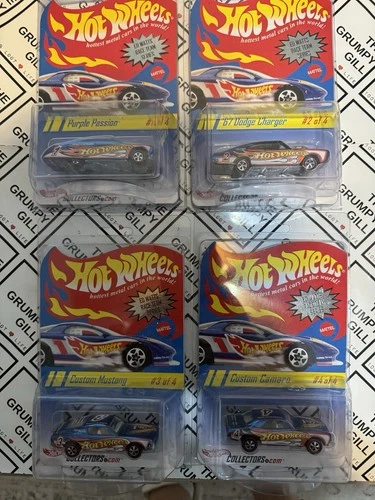 Hot Wheels RLC Ed Watts Race Series Set of 4 1788/2500 Single Owner - Never Open