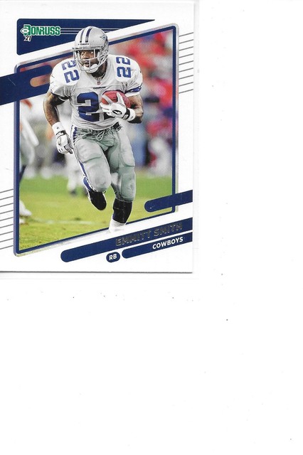 2021 Donruss Emmitt Smith Dallas Cowboys Football Card #200