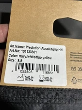 Uhlsport Prediction Absolutgrip HN Goalkeeper Gloves, Size 9.5