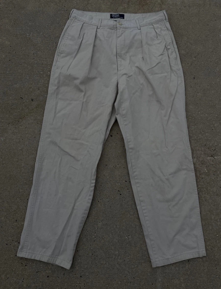 む*く様 デッドストック Polo Ralph Lauren ANDREW PA Polo Ralph Lauren Andrew Pleated Pants for Men for sale - eBay