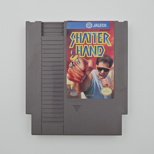 *FLAWED* Shatterhand NES Cartridge Jaleco Nintendo Original Tested Authentic