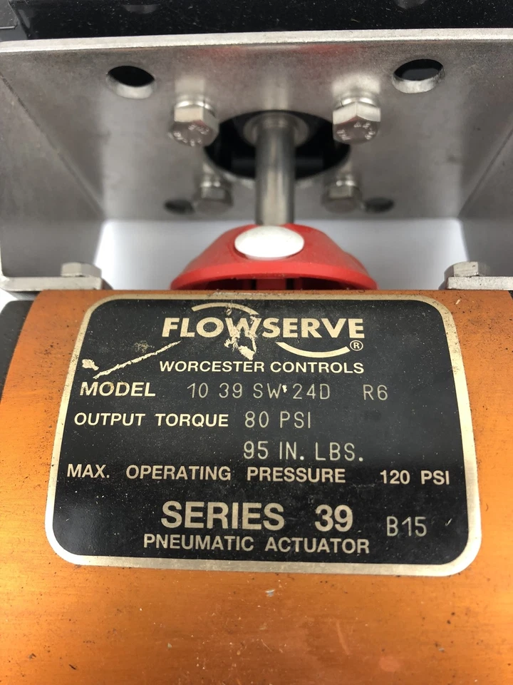Flowserve Worcester Controls 10 39 SW 24D R6 Actuator Series 39 WNWS2AAU2PE28 - Image 2 of 4
