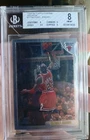 1998-99 Topps Chrome 'Preview' - Michael Jordan #77 BGS 8