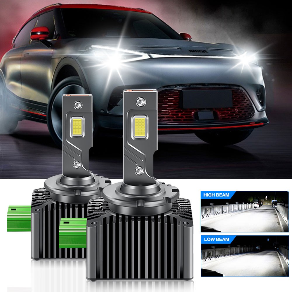 For Lamborghini Aventador 2013-2015 2017-2019 Pack of 2 LED Headlight Bulbs D3R