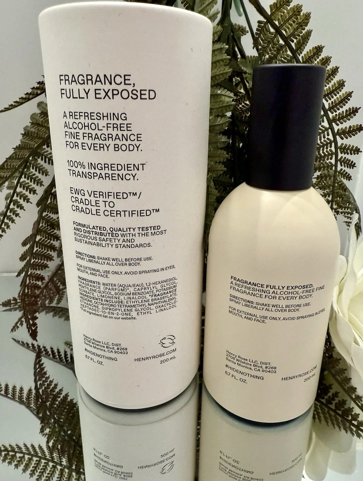 HENRY ROSE Rubia Barry Spray Corporal 6.7 OZ Auténtico Aroma Nuevo Foto 2 de 4