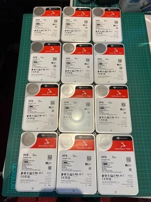 20TB Seagate IronWolf Pro ST20000NT001 7200RPM 256MB, Opened Never Used