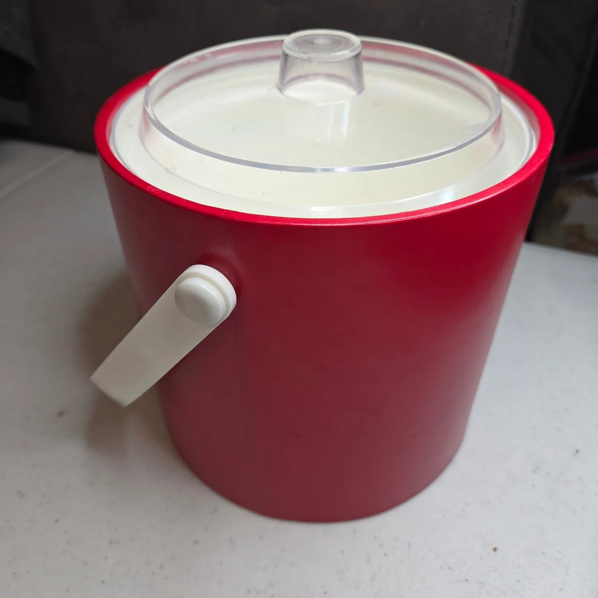 Kraftware Sydney Ice Bucket, 3 Quart In White