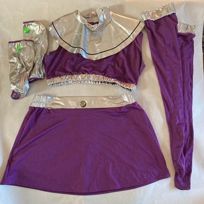 DC Comics Teen Titans Starfire Super Hero Womens Size Large Cosplay Costume
