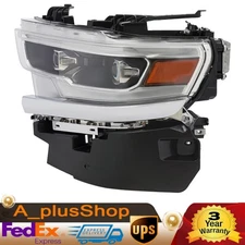 Headlight For 2019 - 2022 Dodge Ram 1500 Left Driver Side Dual Projector Led Oem
