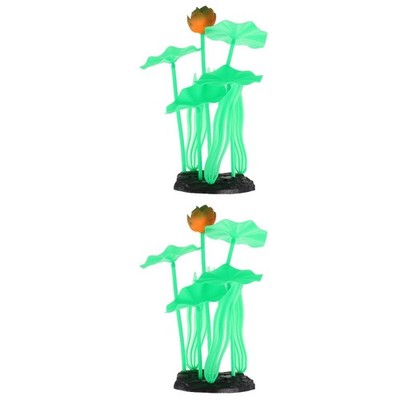  2 Pack Aquarium Zubehör Aquarium-deko Aquariumversorgung Silikonaquariumdekor