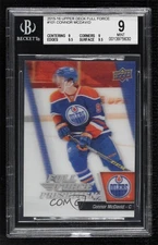 2015 Upper Deck Full Force 3D Freshman Connor McDavid BGS 9 MINT Rookie RC py2