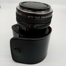 Konica Panagor PMC Auto Tele Converter 2X KO camera LENS caps case vintage Japan