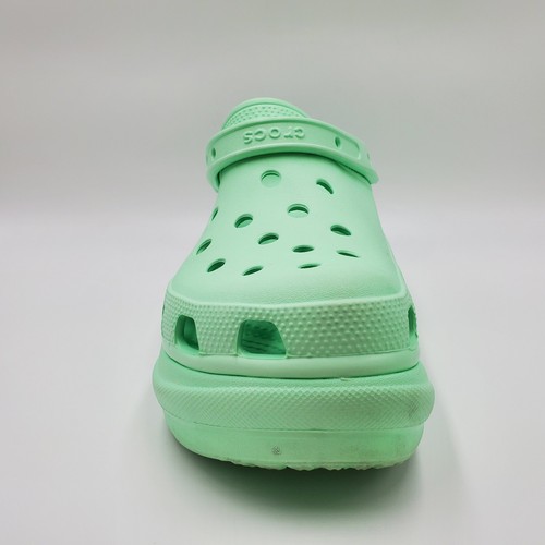 Crocs Shoes Womens 10 Mint Green 3in Platform Classic Bae Clog Contoured READ - Picture 10 of 19