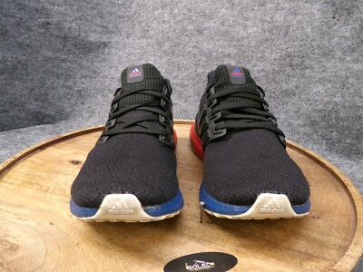 New Adidas Men\'s 8.5 Ultraboost DNA Black Blue Red Running Shoes Sneaker FX7236‎ Amazon.com | adidas Mens Ultraboost DNA FX7236 Blue/Red  main image 2