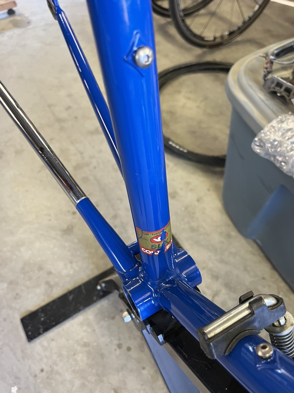 1986 Waterfordbuilt Schwinn Paramount Columbus SLX frame And Fork 56cm