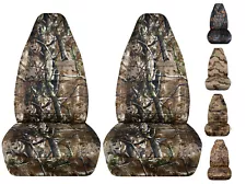 Fits 1993 to 1995 Jeep Grand Cherokee - Camouflage Car Seat Covers 