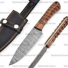 Professional Damascus Steel Kitchen Knife Kitchen Chef's Knife Walnut wood 11.0"