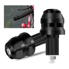 Motorcycle Handlebar 22mm 7/8" Handle Bar Ends Grip Plug Cap Slider CNC Aluminum
