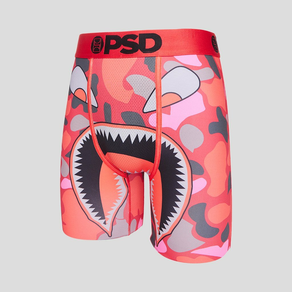 PSD Warface Red Punch Shark Big Mouth Sharp Teeth Men's