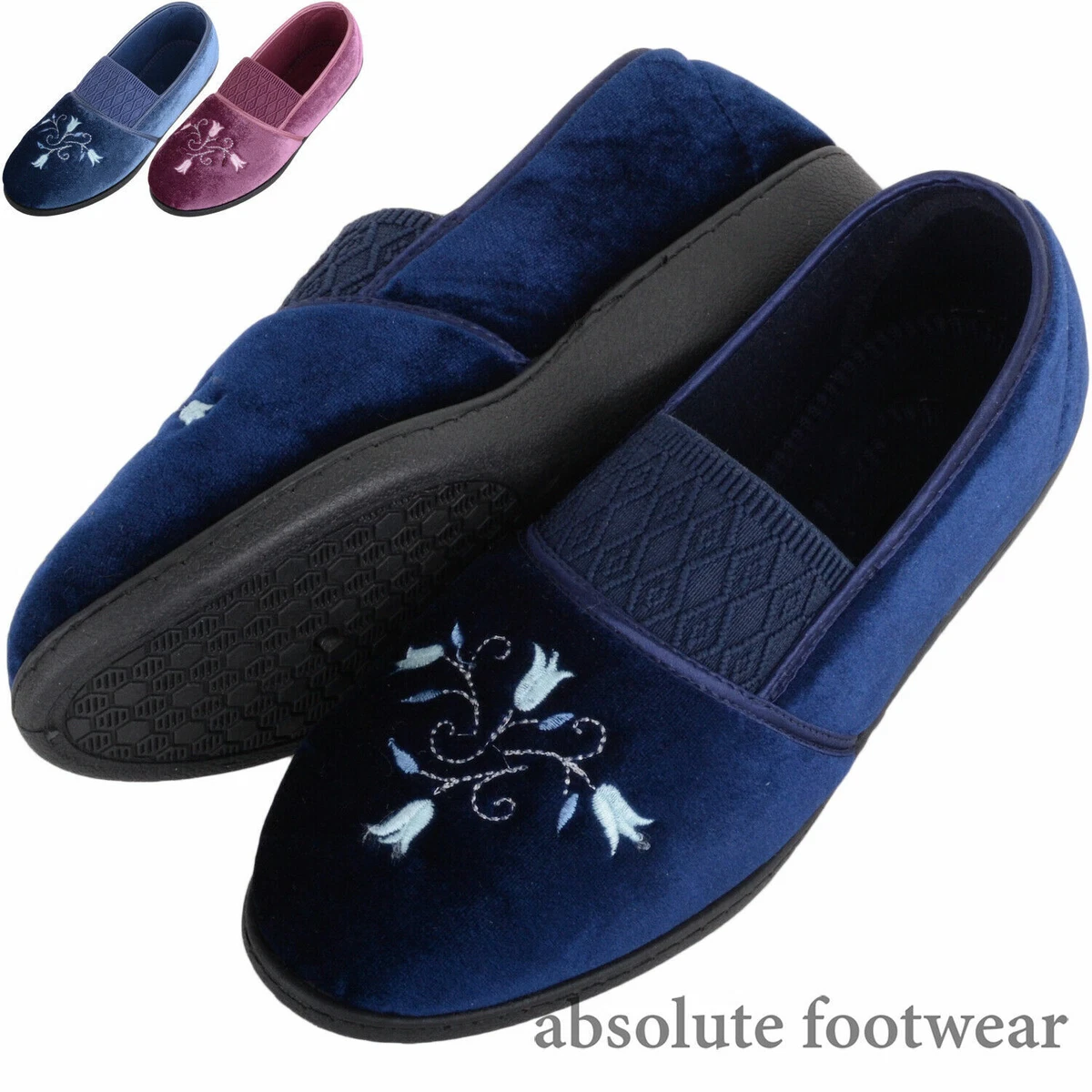 Ladies sleeper slippers sales