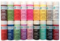 Martha Stewart Crafts Satin Paints 18-pack, Bright , New, Free Shipping on sale Martha Stewart Crafts Satin Paints 18-pack, Bright , New, Free Shipping on sale