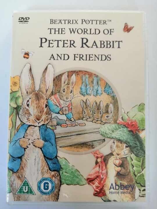 DVD The World of Peter Rabbit and Friends. Beatrix Potter. Flopsy. Tom Kitten