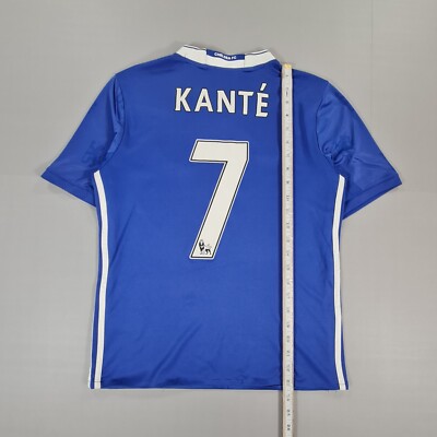 adidas Chelsea FC 2016/ 17 Home Shirt Kids Boys 13- 14 Years Kante