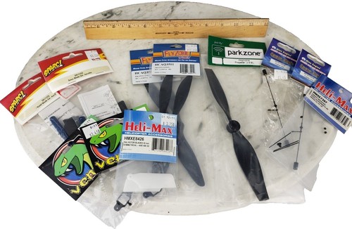 EFL EFLUP45304B 4.5x3.0 4-Blade Electric Propeller - Replacement For E-flite UMX P-47 RC Airplane - View #6