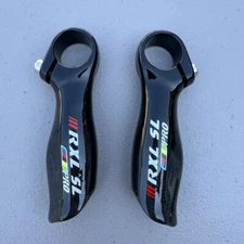 Mtb Carbon Bike Bar Ends 22.2mm Ultralight Glossy Small Auxiliary Handlebar Horn