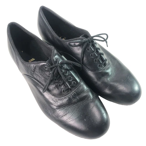 Bloch Xavier men's ballroom latin dance shoe black leather 10.5 EUC