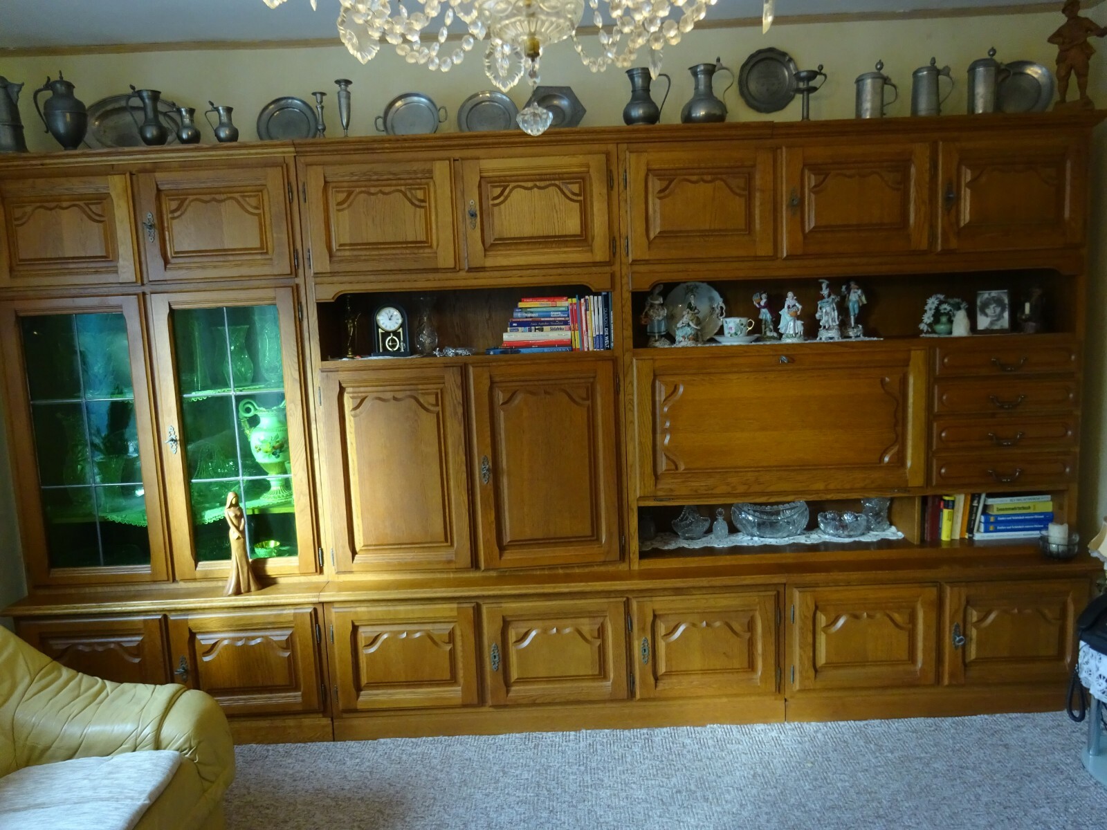 Schrankwand Echtholz gebraucht kaufen! Nur 3 St. bis -70% günstiger