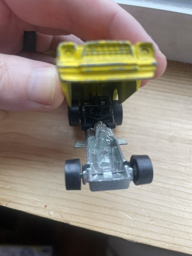 HOT WHEELS Red Line 1969 SHOW HOSS Yellow Mustang II DRAGSTER Funny Car - Picture 6 of 6