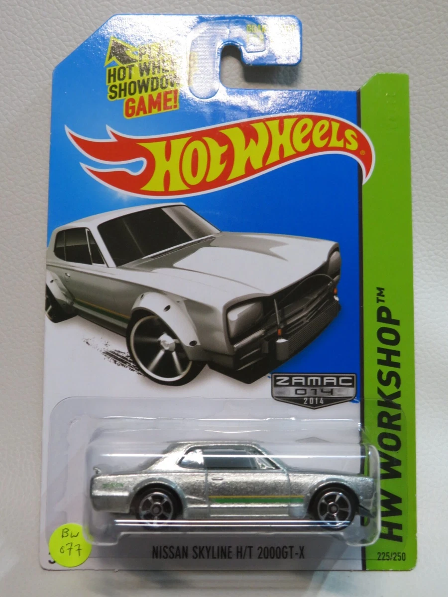 hot wheels ZAMAC Nissan Skyline H T 2000GT X hotwheels