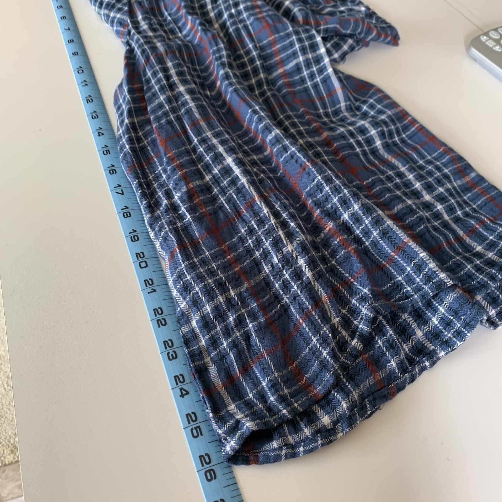 Ava James Womans 1/4 Button 3/4 Tab Sleeve Top Bl… - image 11