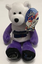 Coin Bear 2 Pennsylvania State Collectible Stuffed Plush 9" Bear Ltd Treasures