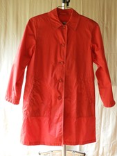 Drizzle Petite D2 Women's Water Resistant Pink Coat, Size 8