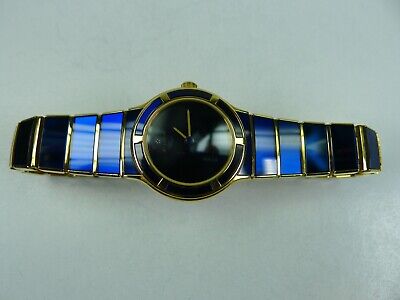 Eterna Galaxis Ladies Watch Classic 18K Gold & Blue Ceramic Eterna Galaxis Ladies Watch Classic 18K Gold & Blue Ceramic