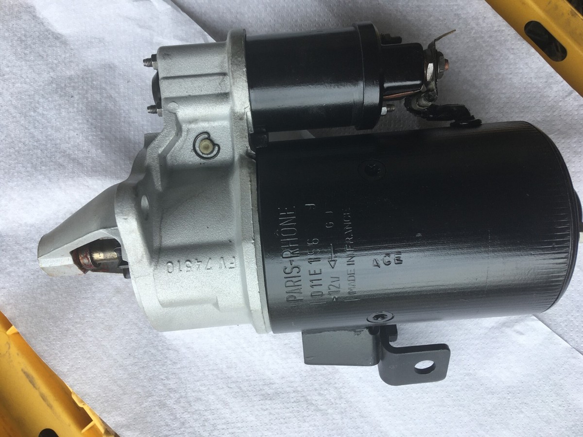Rebuilt OEM Paris Rhone Starter fits 1974-1983 Peugeot 504 D11E156