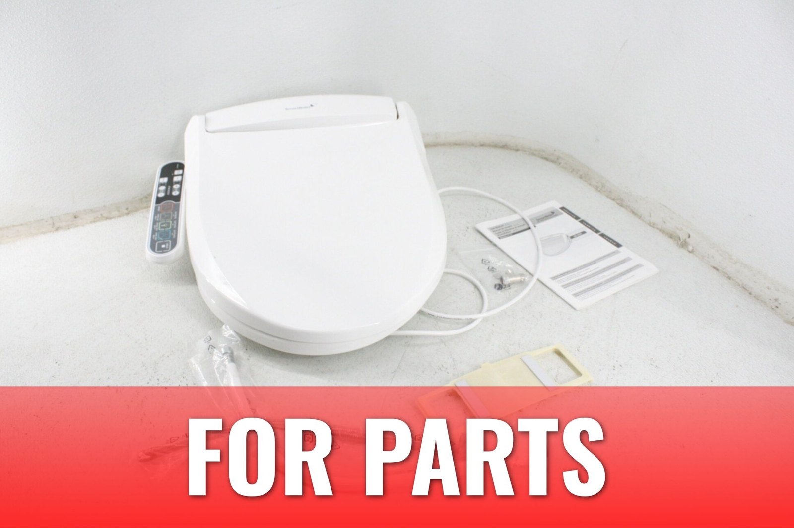 FOR PARTS SmartBidet SB2000 Bidet Seat for Elongated Toilet Electronic