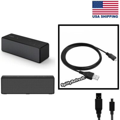 Sony SRS-X33 Wireless Bluetooth Speaker USB Cable Transfer Charger Replacement