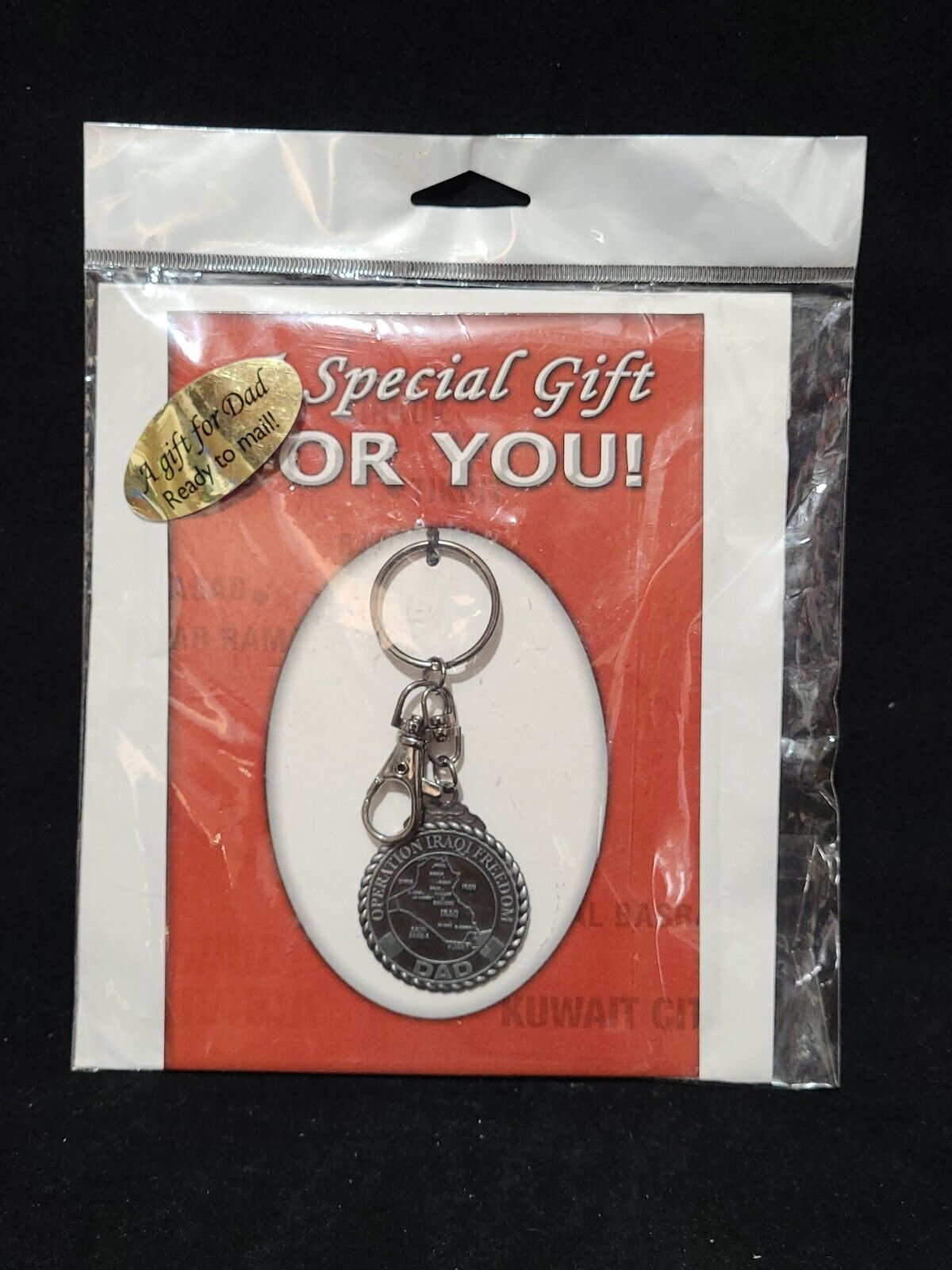 Operation Iraqi Freedom Key Chain Special Gift For Dad